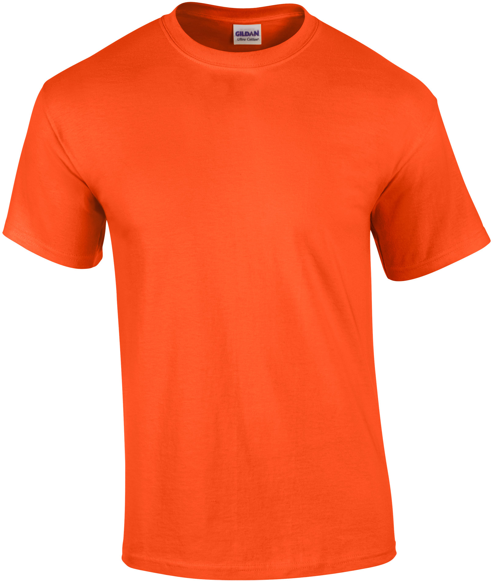 Tričko Gildan Ultra - Oranžová 5XL